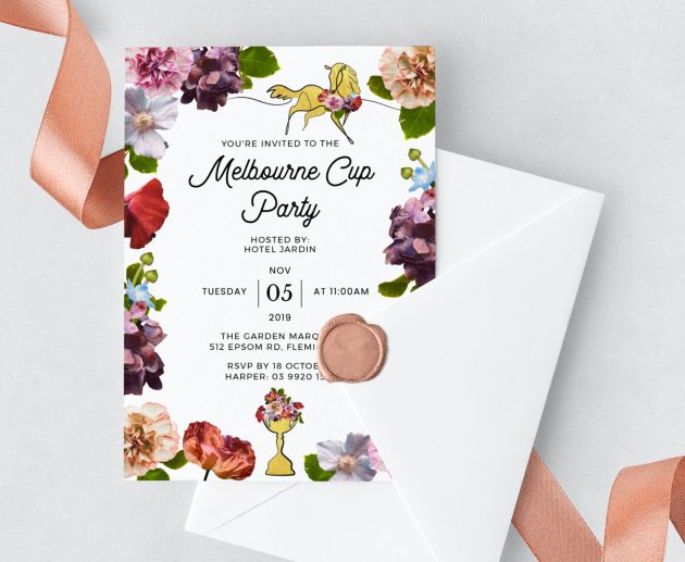 Melbourne Cup Party Invitation