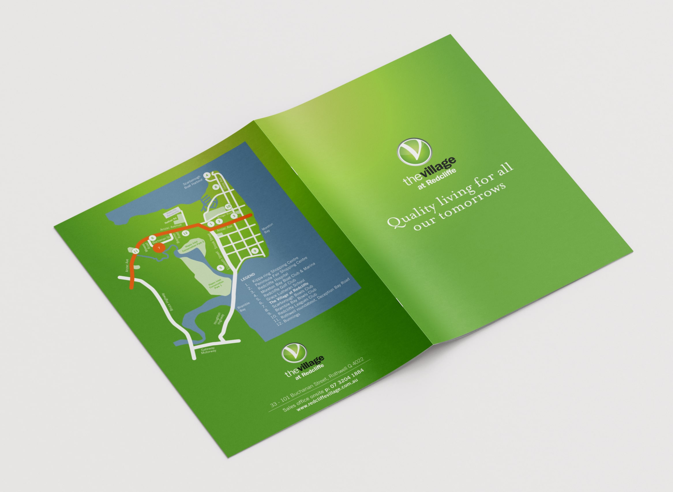 the village retirement group brochure